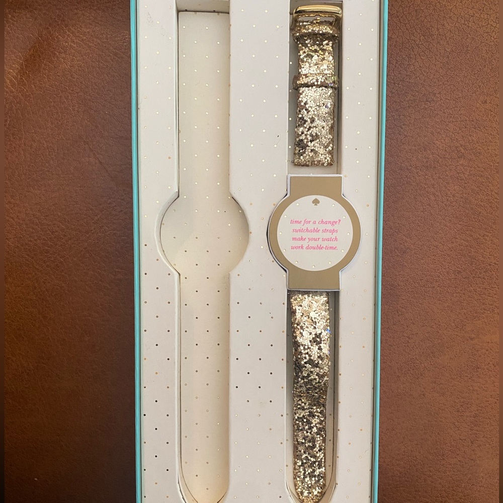 Kate Spade Metro Grand Glitter Watch Band (Band Only- Watch Not Included)